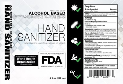 Hand Sanitizer FDA_4x6_8oz-01.jpg 237 ml label - Hand Sanitizer FDA 4x6 8oz 01